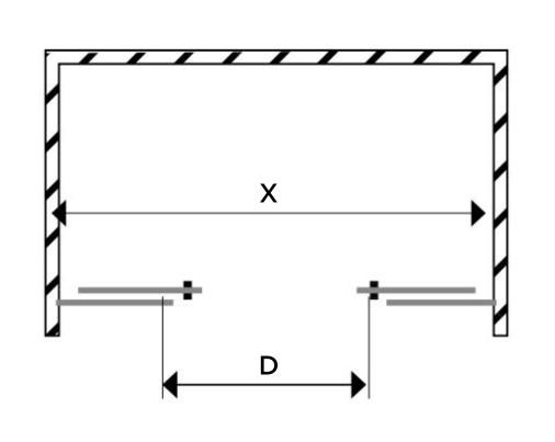 Strømberg Slide 32 skydedør nicheløsning 1500mm - Hvid Strømberg Slide 32 skydedør nicheløsning 1500mm - Hvid