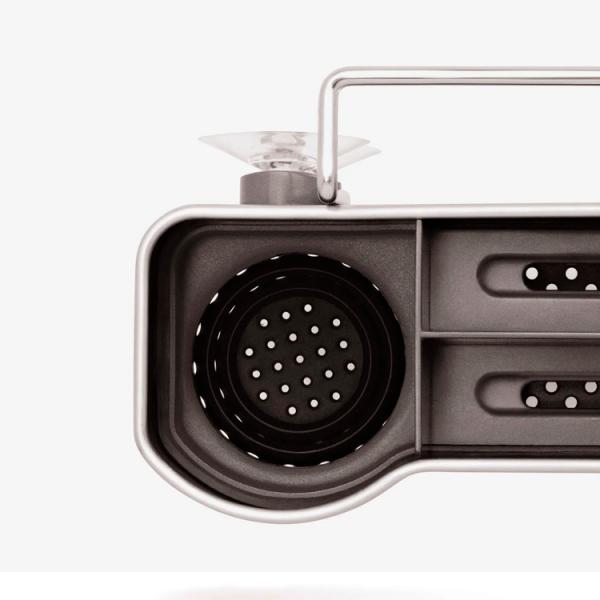 Simplehuman opvaskebørsteholder t/køkkenvask - Børstet stål Simplehuman opvaskebørsteholder t/køkkenvask - Børstet stål