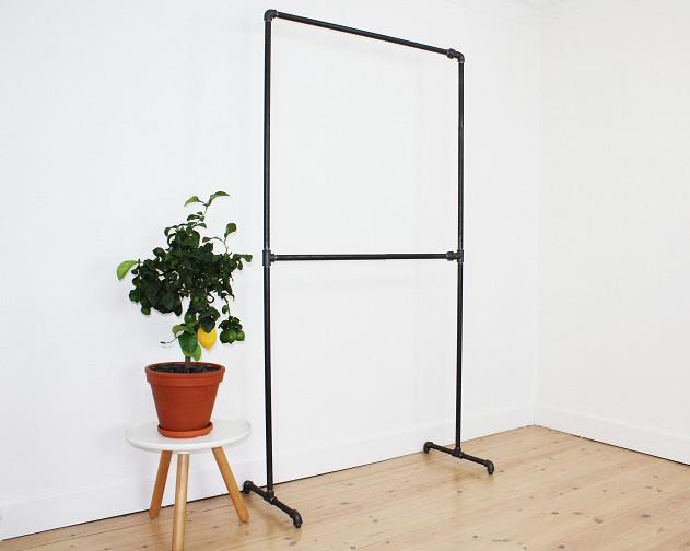 Simple Racks Tribeca fritstående tøjstativ - 113 x 50 CM Simple Racks Tribeca fritstående tøjstativ - 113 x 50 CM