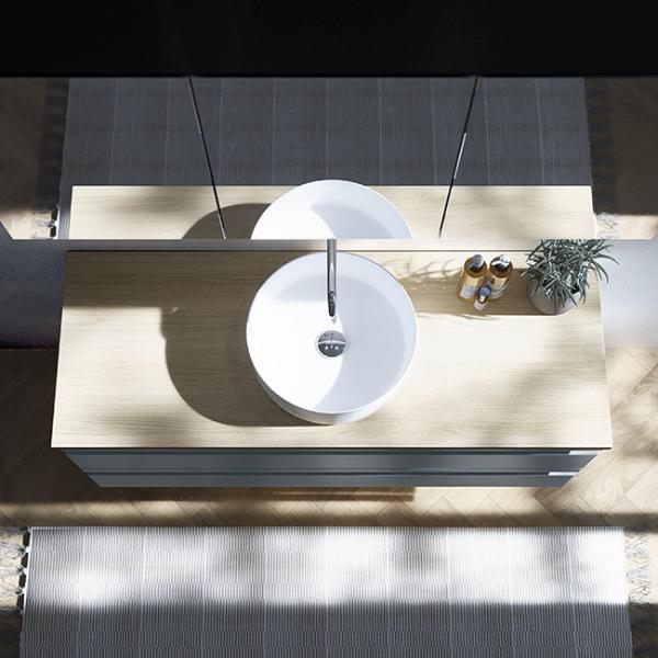 Dansani Luna Urban 120 møbelsæt m/Circle bowlevask og skuffer - Valgfri farve