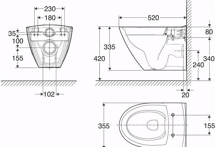 Ifö Spira Art toiletpakke inkl. sæde m/soft-close, cisterne og messing betjening Ifö Spira Art toiletpakke inkl. sæde m/soft-close, cisterne og messing betjening