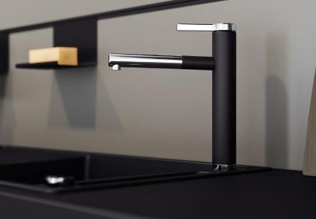 Blanco Linee-S køkkenarmatur - Antracit/krom Blanco Linee-S køkkenarmatur - Antracit/krom