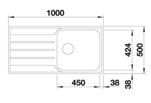 Blanco Lemis XL6S-IF køkkenvask - Rustfrit stål Blanco Lemis XL6S-IF køkkenvask - Rustfrit stål