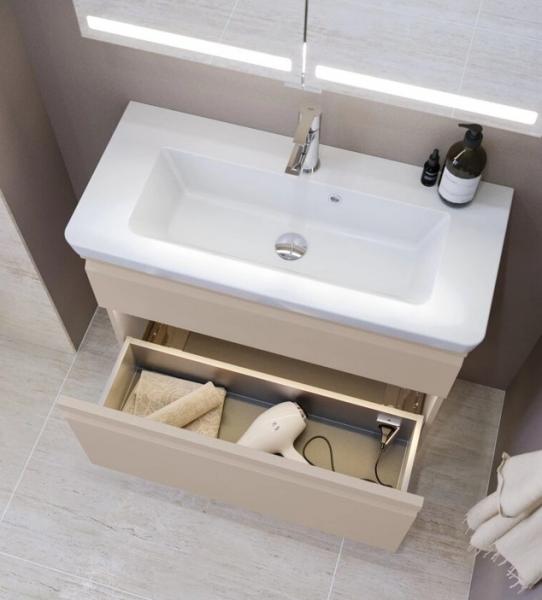 Dansani Mini Larghetto 82 håndvask t/møbel - 1 hanehul