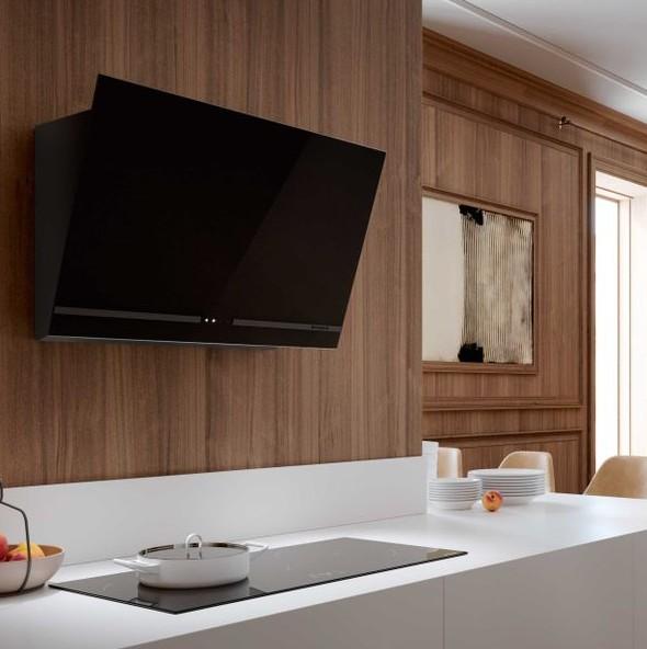 Eico True Black F80 emhætte til vægmontering - Sort Eico True Black F80 emhætte til vægmontering - Sort