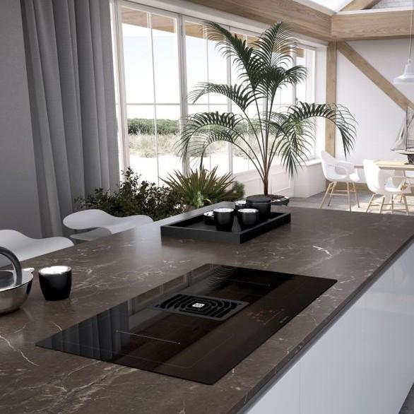 Eico Galileo Smart BK F830 + Recirkulationskit emhætte i kogesektion - Sort Eico Galileo Smart BK F830 + Recirkulationskit emhætte i kogesektion - Sort