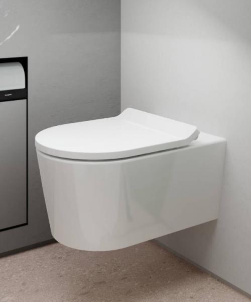hansgrohe EluPura S væghængt toilet inkl. sæde, AquaHelix og SmartClean hansgrohe EluPura S væghængt toilet inkl. sæde, AquaHelix og SmartClean