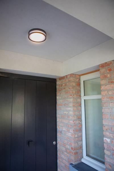 Lutec Architectural Rola udendørslampe til væg og loft - Mat grå