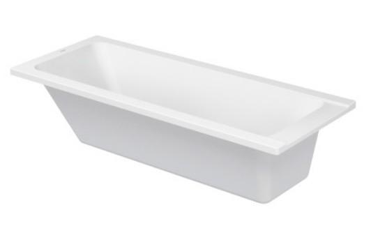 Duravit D-Code badekar t/indbygning - 170 x 75 - Afløb i midten - 1 ryglæn Duravit D-Code badekar t/indbygning - 170 x 75 - Afløb i midten - 1 ryglæn