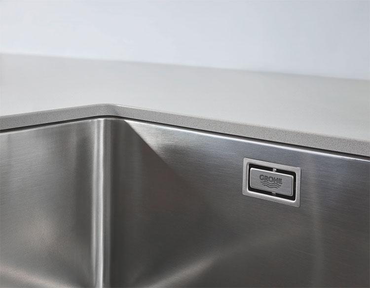 Grohe K700U køkkenvask i rustfrit stål m/skylleskål