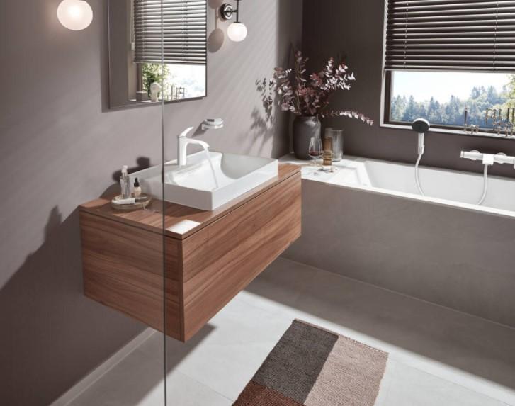 Hansgrohe Vivenis 110 håndvaskarmatur u/bundventil og m/CoolStart - Mat hvid Hansgrohe Vivenis 110 håndvaskarmatur u/bundventil og m/CoolStart - Mat hvid