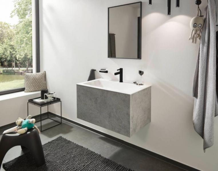 Hansgrohe Finoris 110 håndvaskarmatur m/push-open og CoolStart - Mat sort Hansgrohe Finoris 110 håndvaskarmatur m/push-open og CoolStart - Mat sort