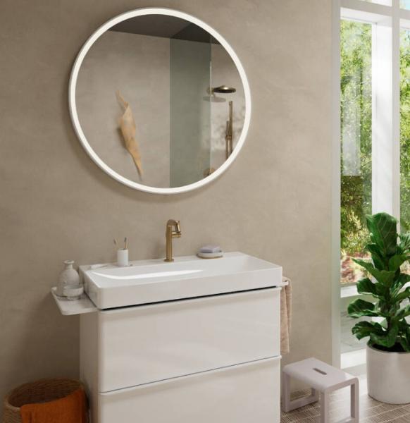 hansgrohe Tecturis S Fine håndvaskarmatur 150 m/CoolStart, EcoSmart+ u/bundventil - Børstet bronze