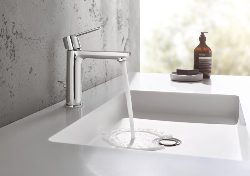 Grohe Lineare New S håndvaskarmatur - Krom Grohe Lineare New S håndvaskarmatur - Krom