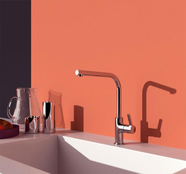 Ideal Standard Gusto køkkenarmatur m/L-tud og svingtud Ideal Standard Gusto køkkenarmatur m/L-tud og svingtud