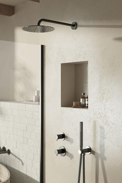 Damixa Silhouet DS 1 komplet brusesystem til indbygning - Mat sort Damixa Silhouet DS 1 komplet brusesystem til indbygning - Mat sort