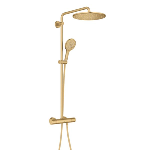 Grohe Rainshower SmartActive 310 brusesystem - Børstet cool sunrise Grohe Rainshower SmartActive 310 brusesystem - Børstet cool sunrise