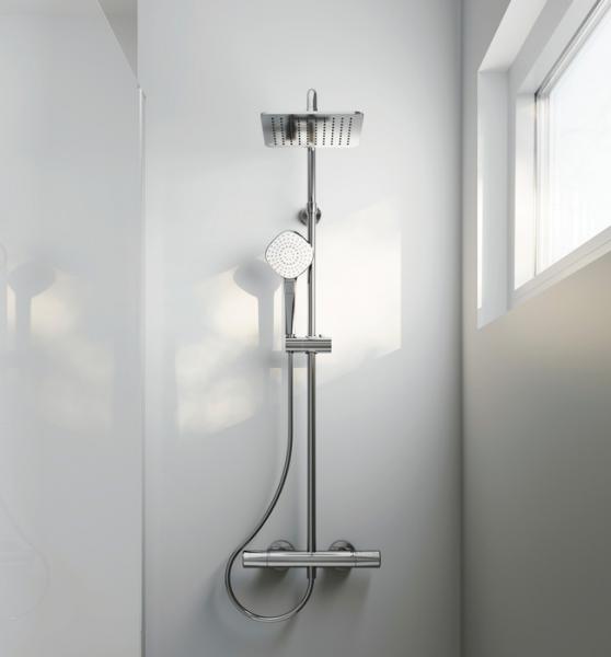 Ideal Standard Idealrain T100 komplet brusesystem Ø200 - Krom Ideal Standard Idealrain T100 komplet brusesystem Ø200 - Krom