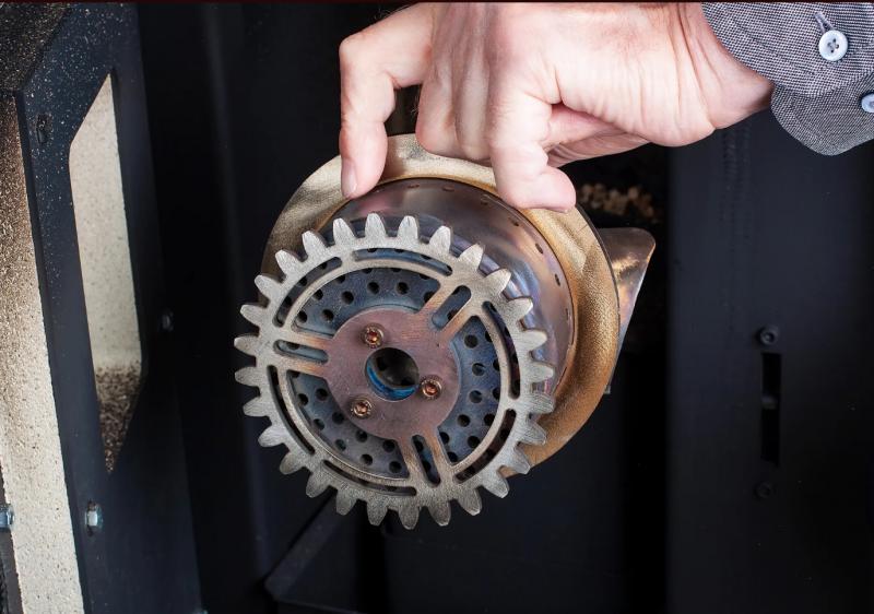 Mareli Systems Compact pilleovn Hvid - 12 kW - Centralvarme Mareli Systems Compact pilleovn Hvid - 12 kW - Centralvarme