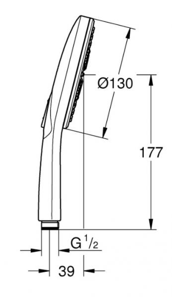 Grohe Rainshower SmartActive komplet brusesystem - 900 mm - Poleret cool sunrise Grohe Rainshower SmartActive komplet brusesystem - 900 mm - Poleret cool sunrise