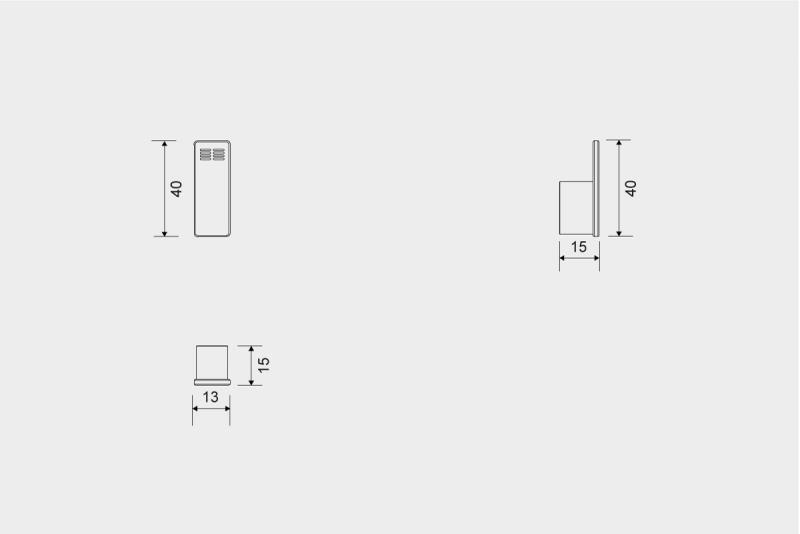 Unidrain ReFrame håndklædekrog 2 stk. - Børstet stål Unidrain ReFrame håndklædekrog 2 stk. - Børstet stål