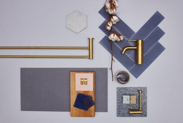 Damixa Silhouet reservepapirholder - Børstet messing Damixa Silhouet reservepapirholder - Børstet messing