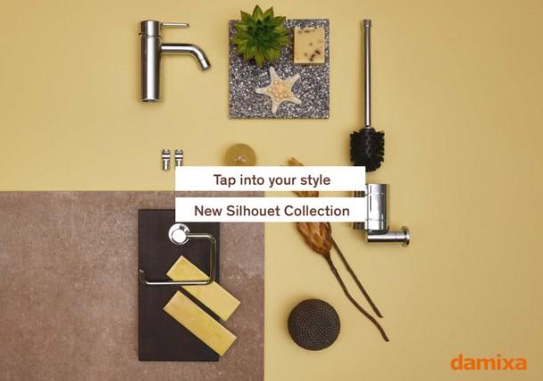 Damixa Silhouet toiletbørste til væg - Krom Damixa Silhouet toiletbørste til væg - Krom