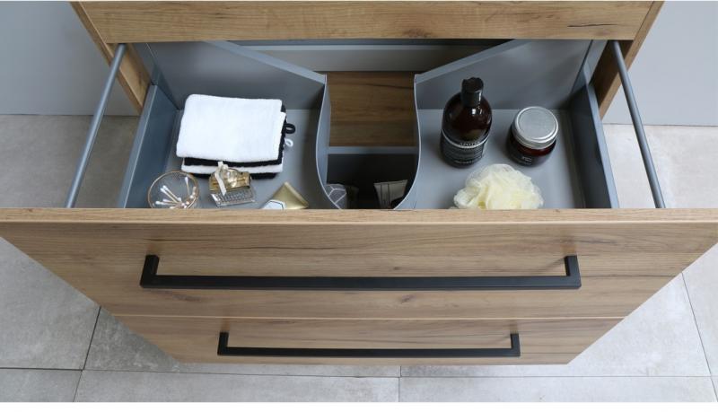 Sanibell Basicline møbelsæt 60 m/greb - Whiskey eg Sanibell Basicline møbelsæt 60 m/greb - Whiskey eg