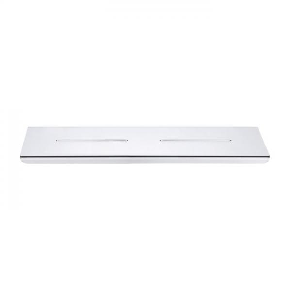 Cassøe A5 brusehylde, vendbar - Poleret stål