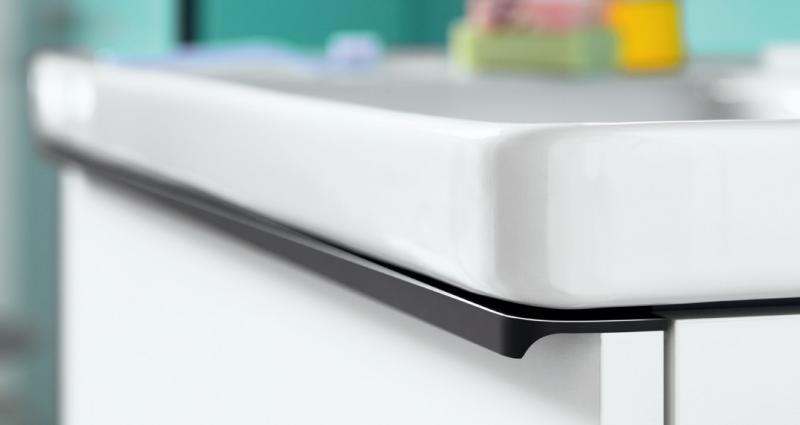 Duravit D-Neo 80 møbelsæt - Sort eg Duravit D-Neo 80 møbelsæt - Sort eg