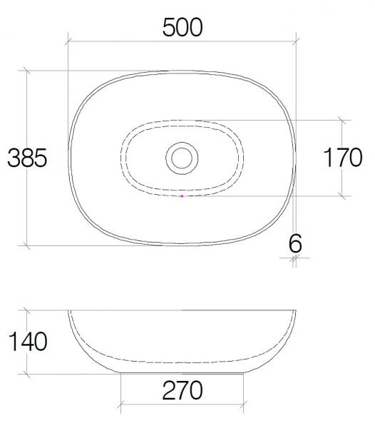 Cassøe Class 80 møbelsæt m/bowlevask - Sortbejdset eg/lameller Cassøe Class 80 møbelsæt m/bowlevask - Sortbejdset eg/lameller