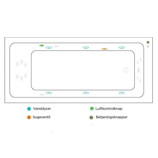 Strømberg Massagesystem 40 Strømberg Massagesystem 40