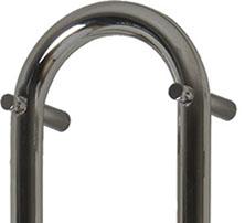 Kriss Duo Plus håndklædetørrer 19x148 cm - Poleret rustfrit stål Kriss Duo Plus håndklædetørrer 19x148 cm - Poleret rustfrit stål