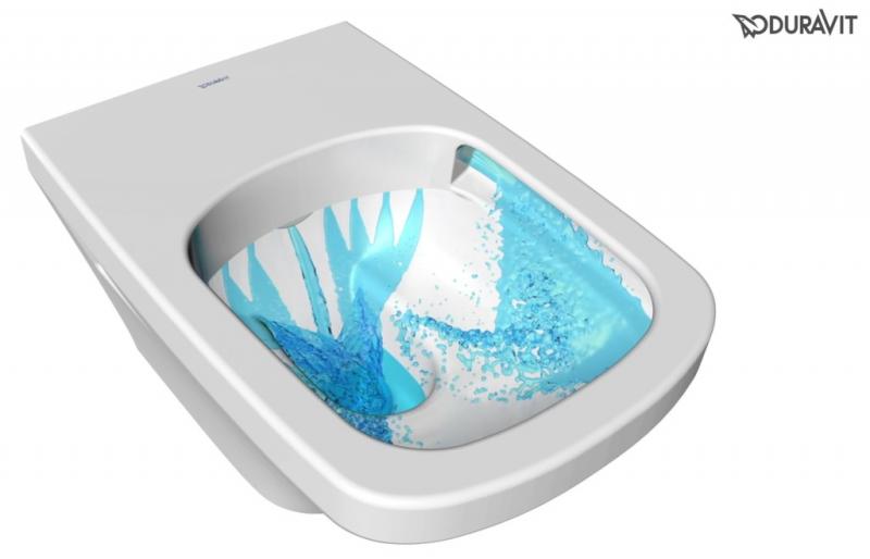 Duravit Collection One Rimless v&aelig;gh&aelig;ngt toilet