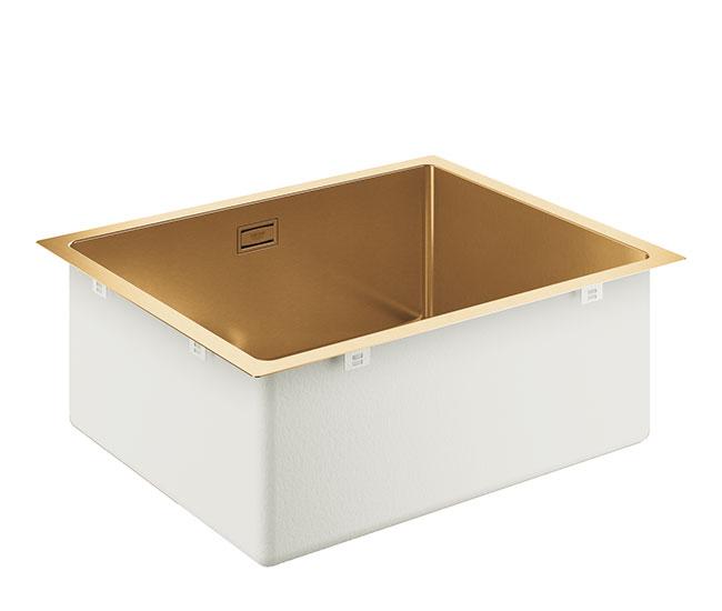 Grohe K700U rustfri stålvask - Børstet Cool sunrise Grohe K700U rustfri stålvask - Børstet Cool sunrise