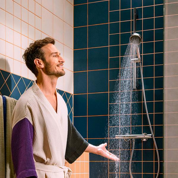 hansgrohe Activera Select S 95 komplet brusesystem 2jet m/EcoSmart - Krom