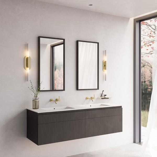 Unidrain Reframe sæbehylde - Messing Unidrain Reframe sæbehylde - Messing