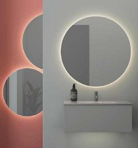 Dansani Corona rundt spejl m/lys - 90 cm Dansani Corona rundt spejl m/lys - 90 cm