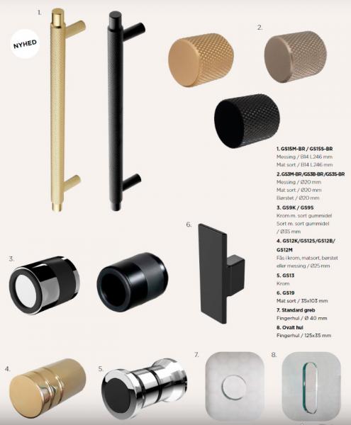 Strømberg Lucca 180 brusefoldedør, skræddersyet - Valgfri glas og beslag Strømberg Lucca 180 brusefoldedør, skræddersyet - Valgfri glas og beslag
