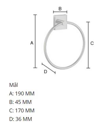 Smedbo House tilbehørspakke 2 - Mat sort Smedbo House tilbehørspakke 2 - Mat sort