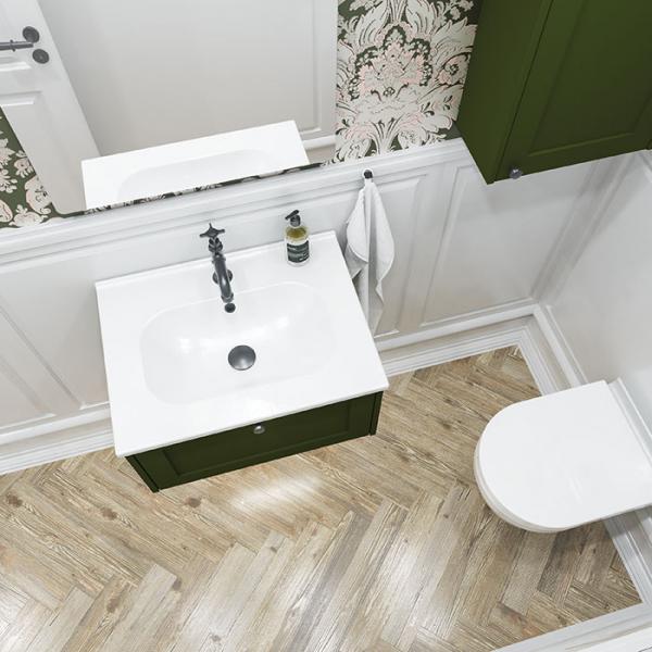 Dansani Luna Classic 60 møbelsæt m/Kantate vask og rammefront - Valgfri farve Dansani Luna Classic 60 møbelsæt m/Kantate vask og rammefront - Valgfri farve