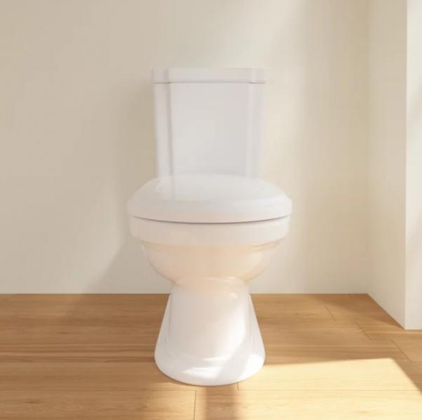 Villeroy & Boch Hommage gulvstående toilet m/Ceramic+ u/cisterne - Hvid Villeroy & Boch Hommage gulvstående toilet m/Ceramic+ u/cisterne - Hvid