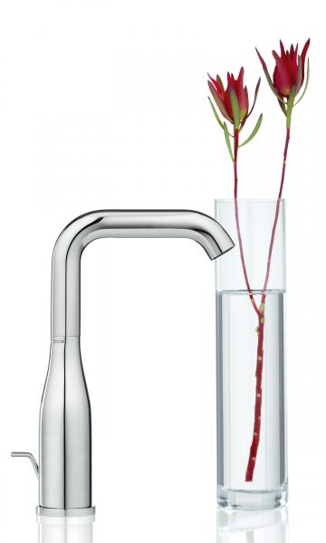 Grohe Essence New L håndvaskarmatur m/bundventil og svingtud - Børstet warm sunset Grohe Essence New L håndvaskarmatur m/bundventil og svingtud - Børstet warm sunset