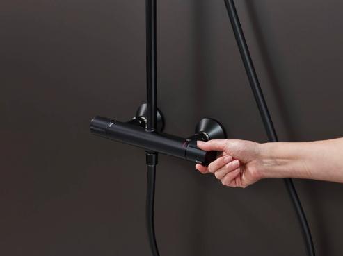 hansgrohe Vernis Blend Showerpipe 200 1jet - Mat sort