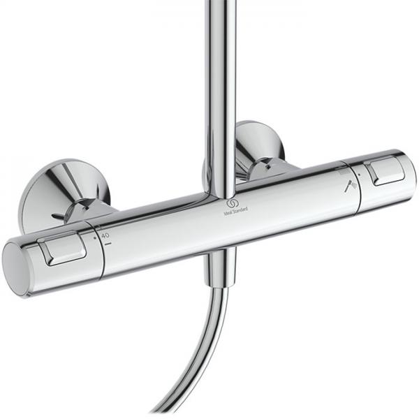 Ideal Standard Ceratherm T25 250 komplet brusesystem Eco - Krom