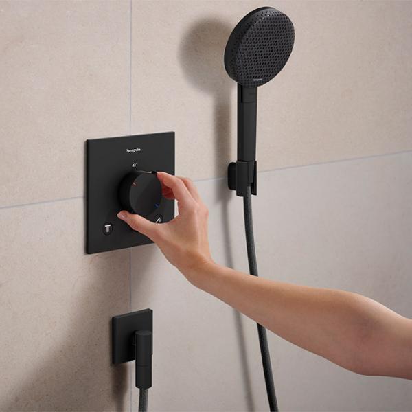 hansgrohe Raindance Alive Select S håndbruser 125 3jet m/EcoSmart - Mat sort