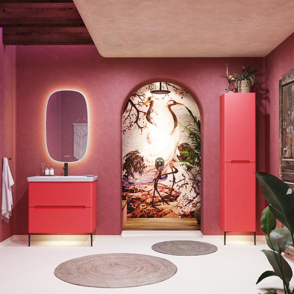 Dansani Luna Vintage 80 møbelsæt m/Larghetto vask og integrerede greb - Valgfri farve