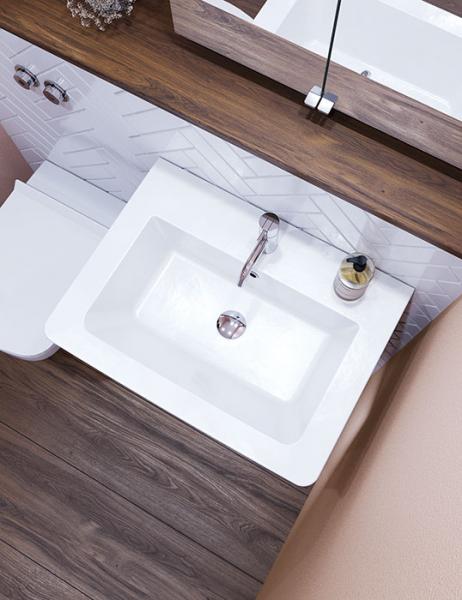 Dansani Luna Classic 60 møbelsæt m/Larghetto vask og integreret greb - Valgfri farve Dansani Luna Classic 60 møbelsæt m/Larghetto vask og integreret greb - Valgfri farve