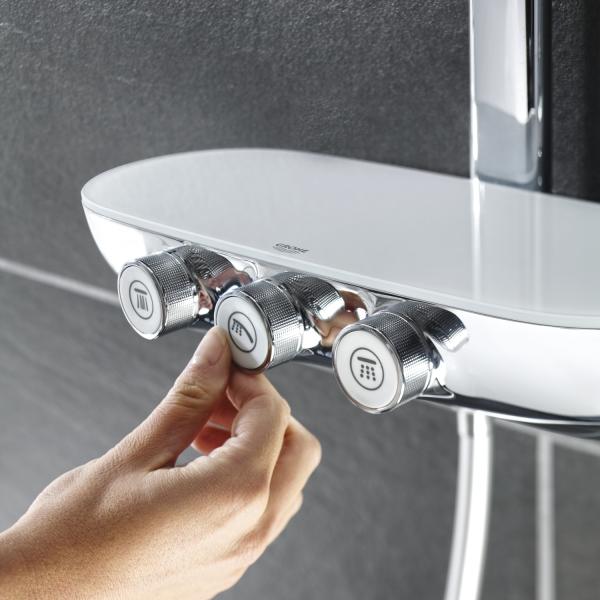 Grohe Rainshower SmartControl 360 DUO brusesystem m/ termostat - Krom Grohe Rainshower SmartControl 360 DUO brusesystem m/ termostat - Krom