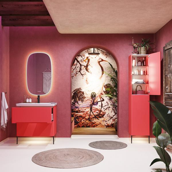 Dansani Luna Vintage 80 møbelsæt m/Larghetto vask og integrerede greb - Valgfri farve